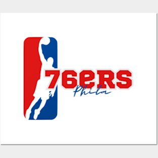 phila 76ers basketball Posters and Art